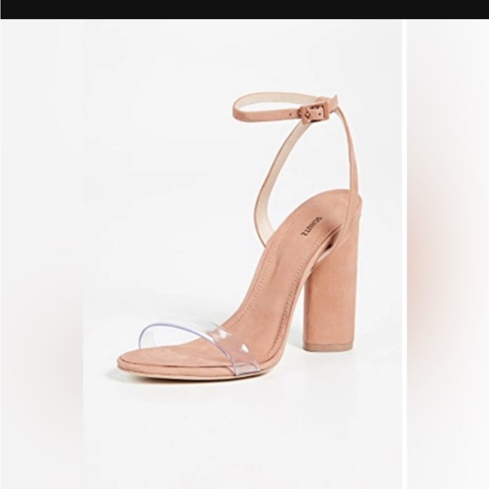 Schutz Tan Women's Geisy Heels 9.5B